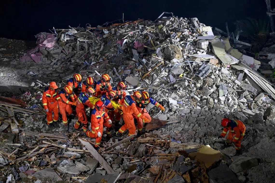 China Deploys Explosives in Desperate Bid to Reach 34 Missing After Landslide