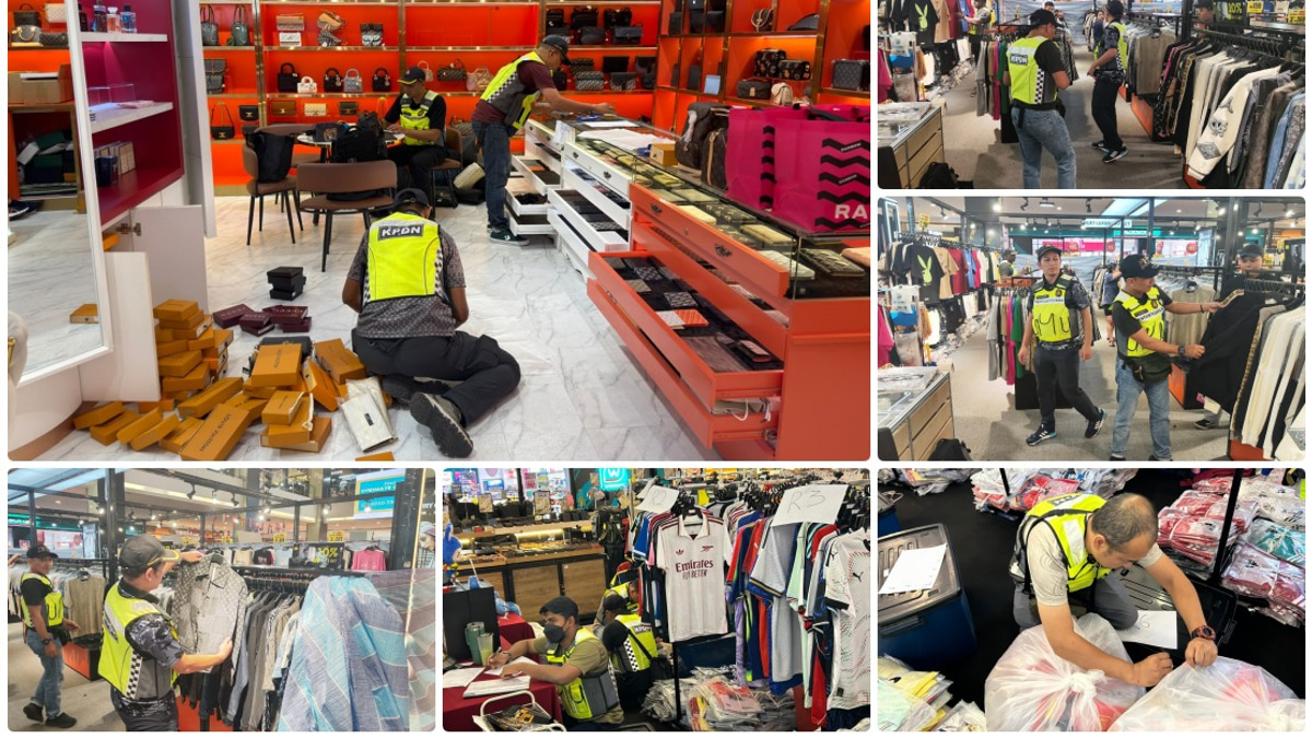 KPDN Seizes RM600,000 in Counterfeit Branded Goods Across Johor Bahru