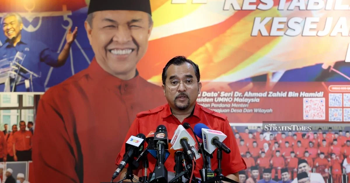 Umno to Keep Johor and Negri Sembilan Campaigns Focused on Policy, Not Personal Attacks