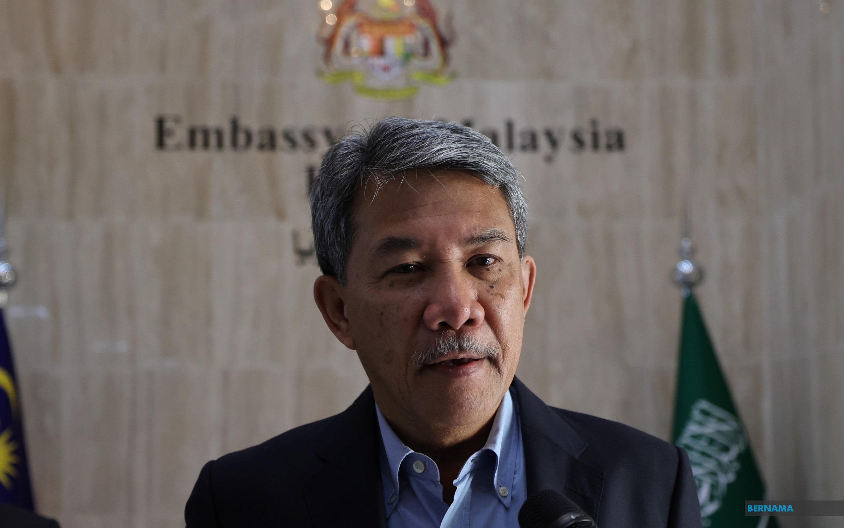 Mohamad Hasan To Lead Bilateral Talks With Brunei On Trade And Border Issues