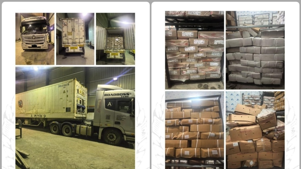 RM6.19 Million in Undocumented Frozen Pork Products Seized in Miri Warehouse Raid