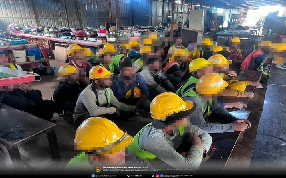 Kedah construction site yields 81 undocumented migrants in immigration sweep