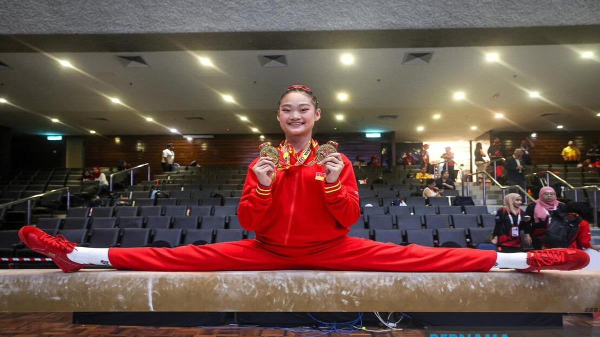 Cadence Teh Retains All-Around Gold as Selangor Dominates SUKMA 2026 Gymnastics