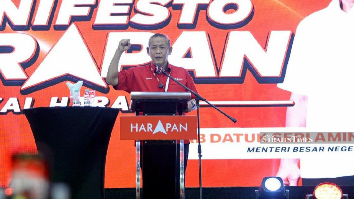 BN accused of lifting PH's manifesto ideas for Negri Sembilan state election