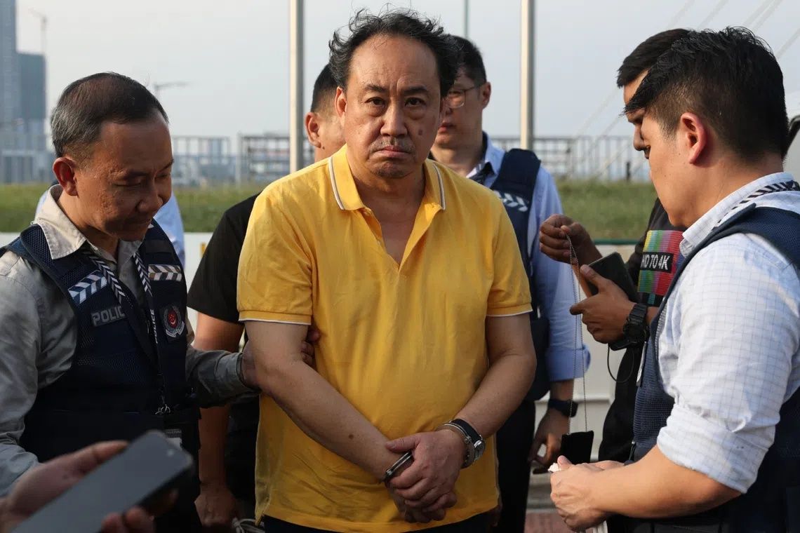 Singapore-bound: Lawyer Lim Tean handed to authorities after Malaysian arrest