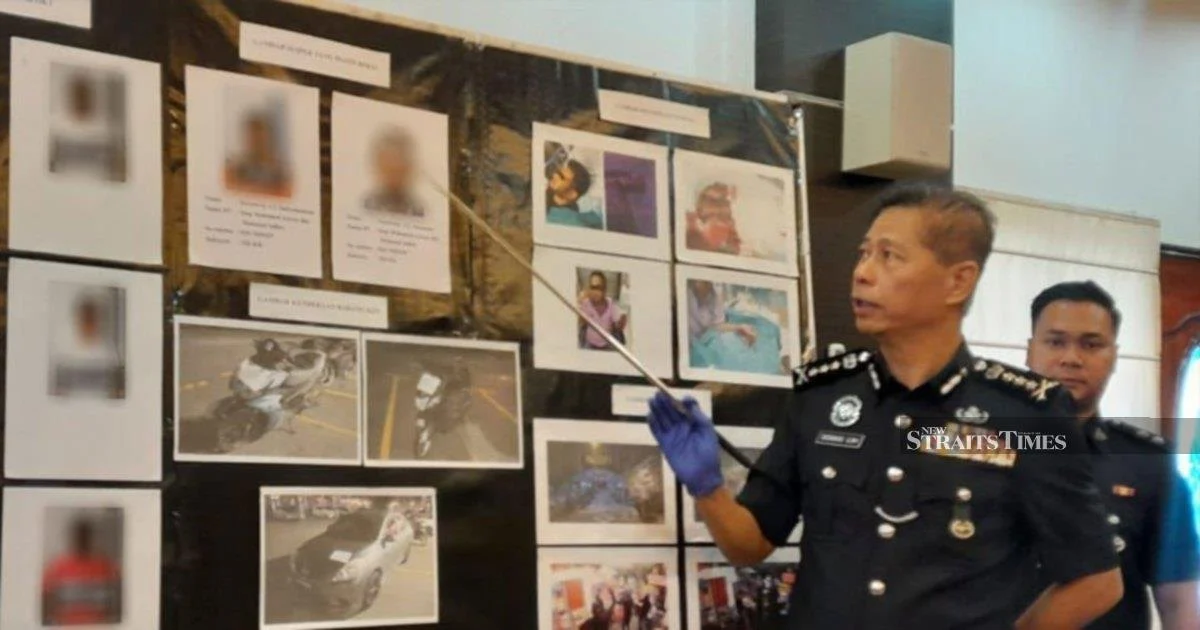 Six arrested after two men slashed in Jelutong temple attack