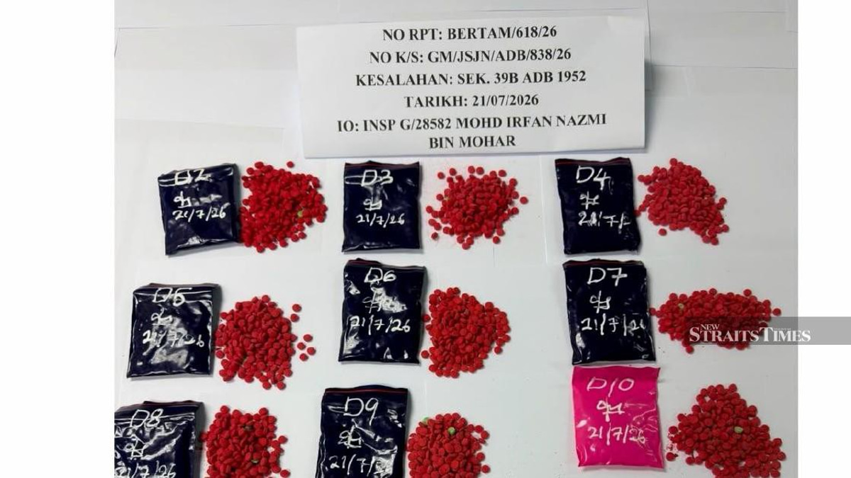 Myanmar Nationals Arrested with 6,000 Yaba Pills in Kelantan Drug Bust