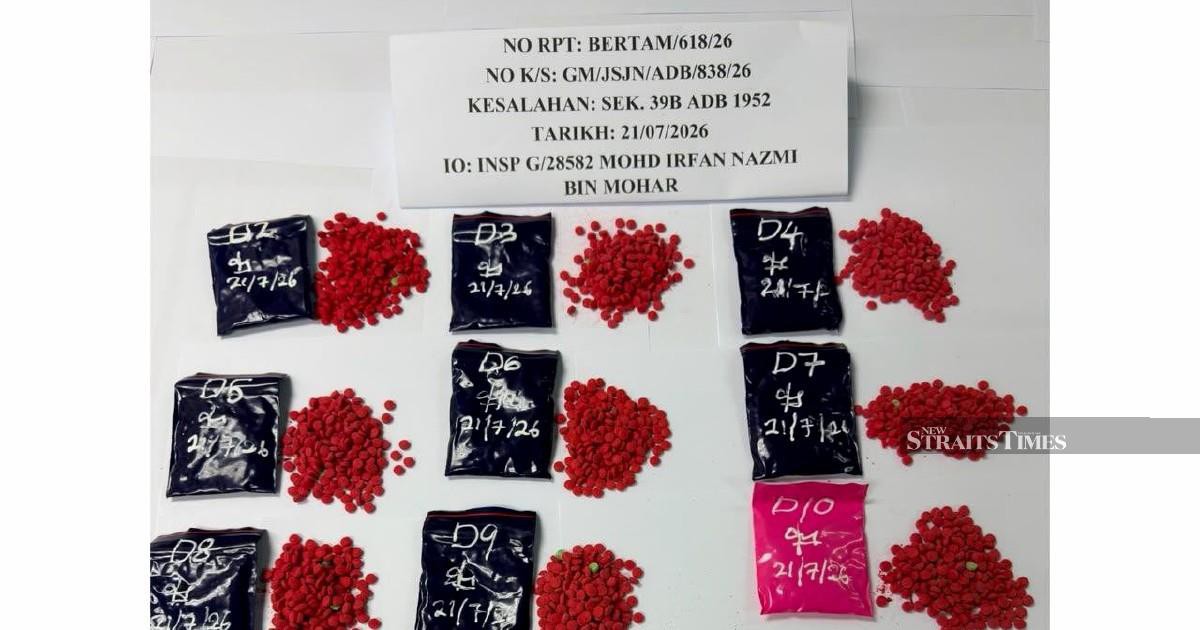 Myanmar Nationals Arrested with 6,000 Yaba Pills in Kelantan Drug Bust
