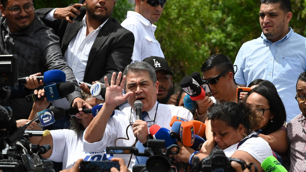 Honduran Ex-President Hernandez Freed to Stand Trial After Trump Pardon