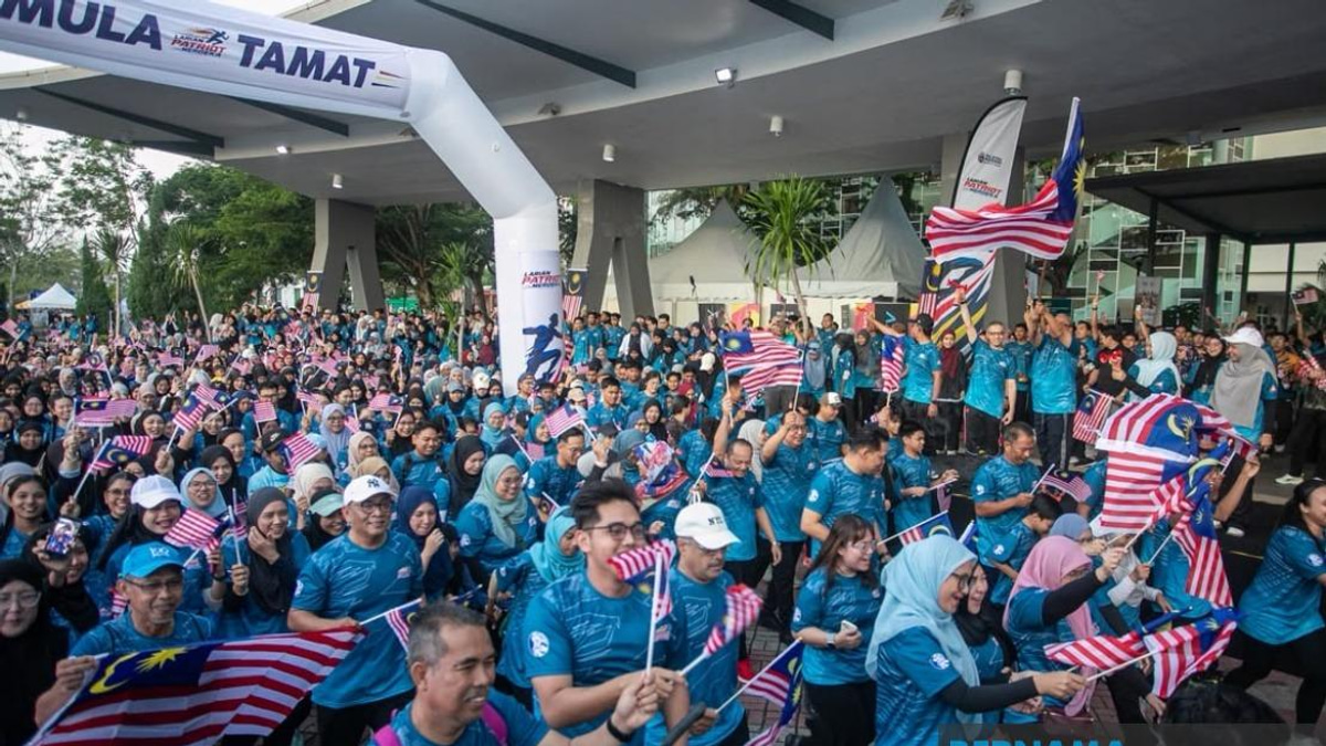 2,000 Participants Turn Out for Patriot Merdeka Run in Ipoh