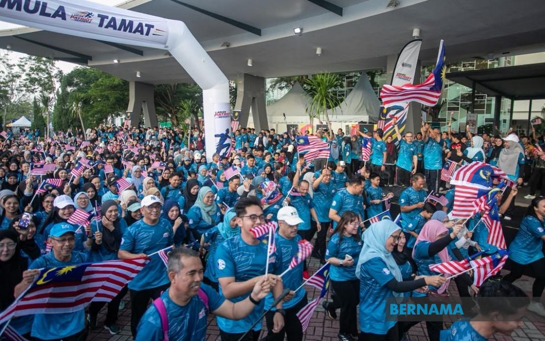 2,000 Participants Turn Out for Patriot Merdeka Run in Ipoh