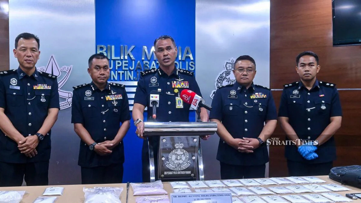 Pahang launches massive three-day anti-drug blitz, netting 333 arrests and RM500k haul