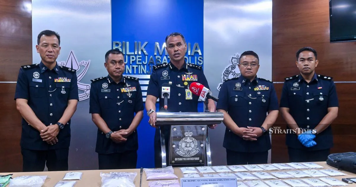 Pahang launches massive three-day anti-drug blitz, netting 333 arrests and RM500k haul