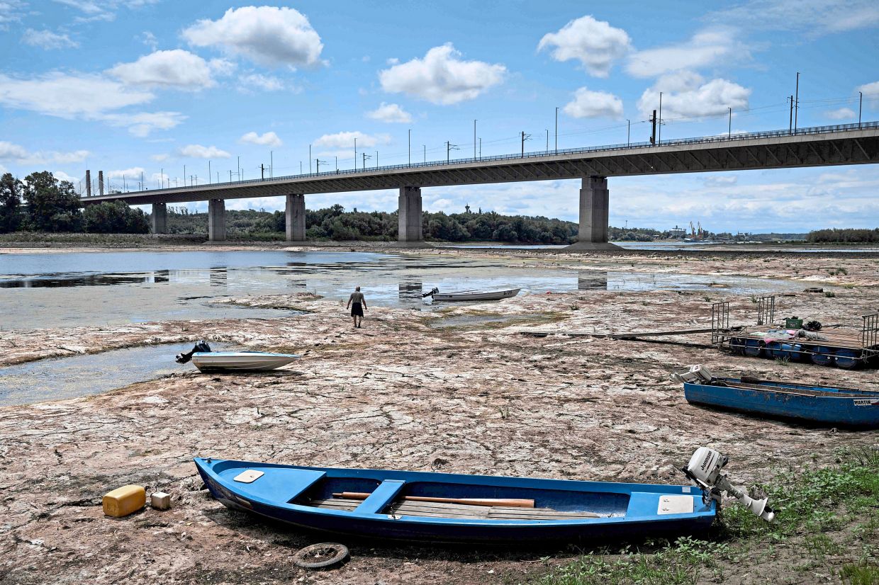 Danube's Historic Drought Exposes Climate Crisis Across Europe, Disrupting Transport and Energy