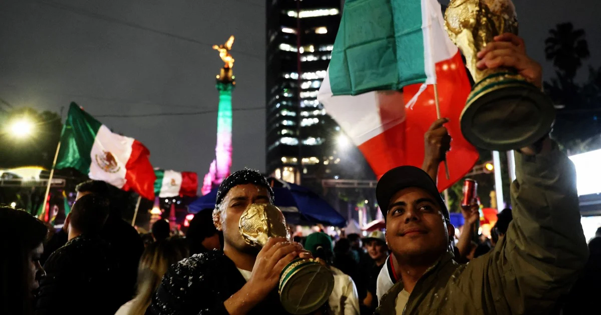 Car Ploughs Into Mexico Football Fans Celebrating World Cup Victory in Cabo San Lucas