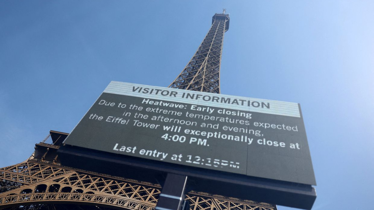 Paris heatwave forces early closures of iconic sites, frustrating tourists worldwide