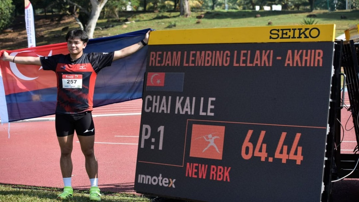 Chai Kai Le Smashes 26-Year SUKMA Javelin Record at Selangor Games