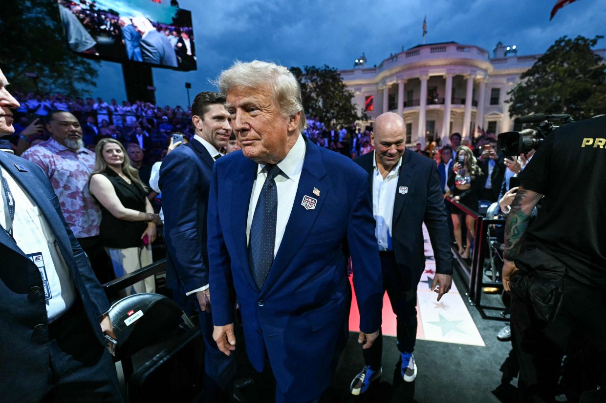 Trump Marks 80th Birthday with Star-Studded UFC Extravaganza at White House