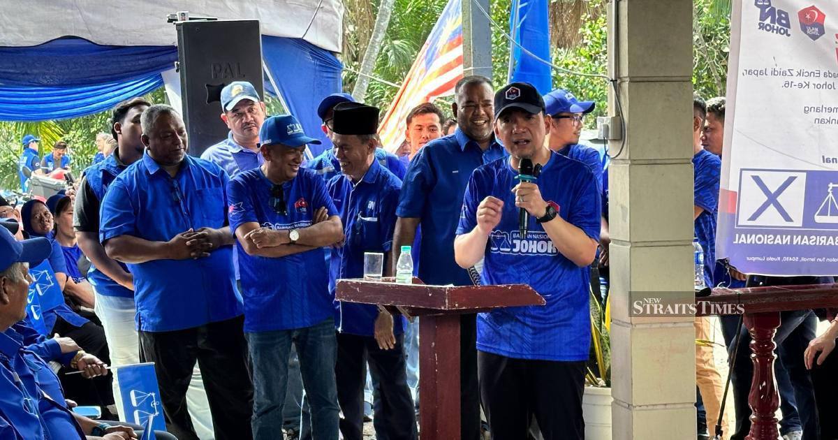 Barisan Nasional Sets Sights on Reclaiming Penggaram in Johor Election Challenge