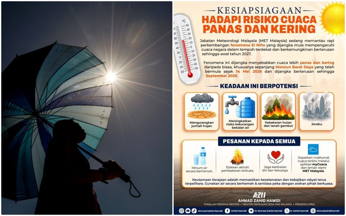 Malaysia Braces for Prolonged El Niño Heat and Drought Through Early 2027