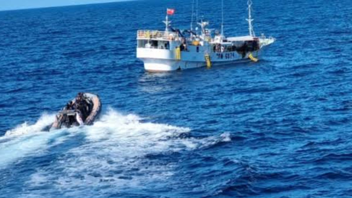 Pacific Island Nations Step Up Fight Against Illegal Fishing in Vast Ocean Crackdown