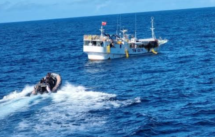 Pacific Island Nations Step Up Fight Against Illegal Fishing in Vast Ocean Crackdown