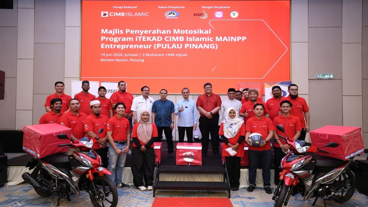 Twenty Entrepreneurs Receive Motorcycles Under CIMB Islamic-MAINPP Empowerment Scheme