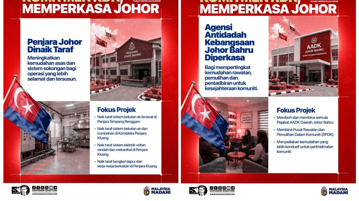 Home Ministry Charts Ambitious Infrastructure Push for Johor Ahead of State Election