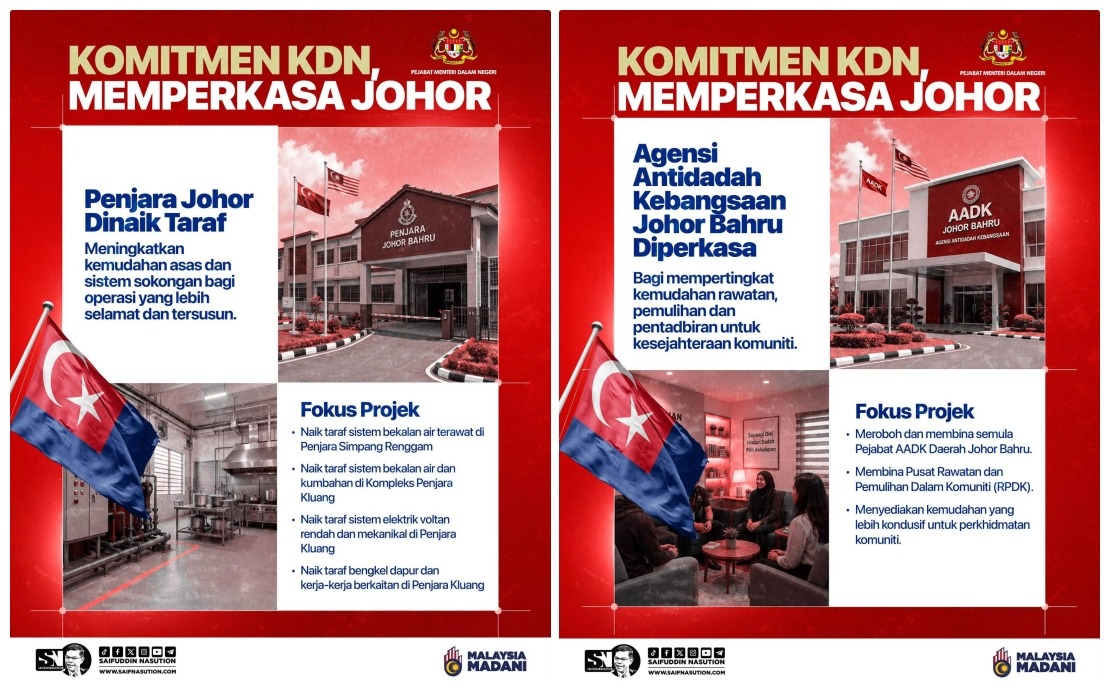 Home Ministry Charts Ambitious Infrastructure Push for Johor Ahead of State Election