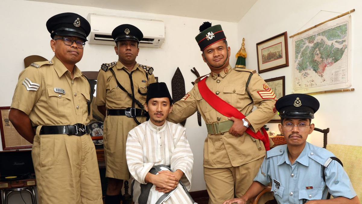 Uniform Collectors Become Living History: Malaysia's Re-enactment Society Brings the Past to Life