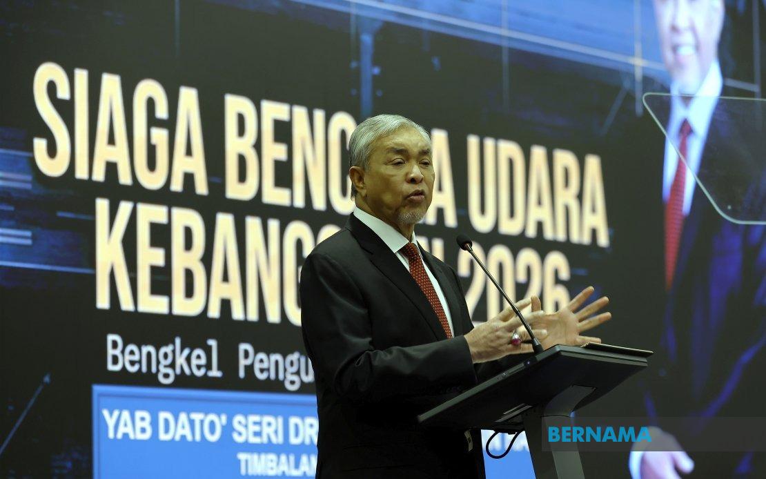 Malaysia Must Create Unified Air Disaster Response Framework, Says Ahmad Zahid