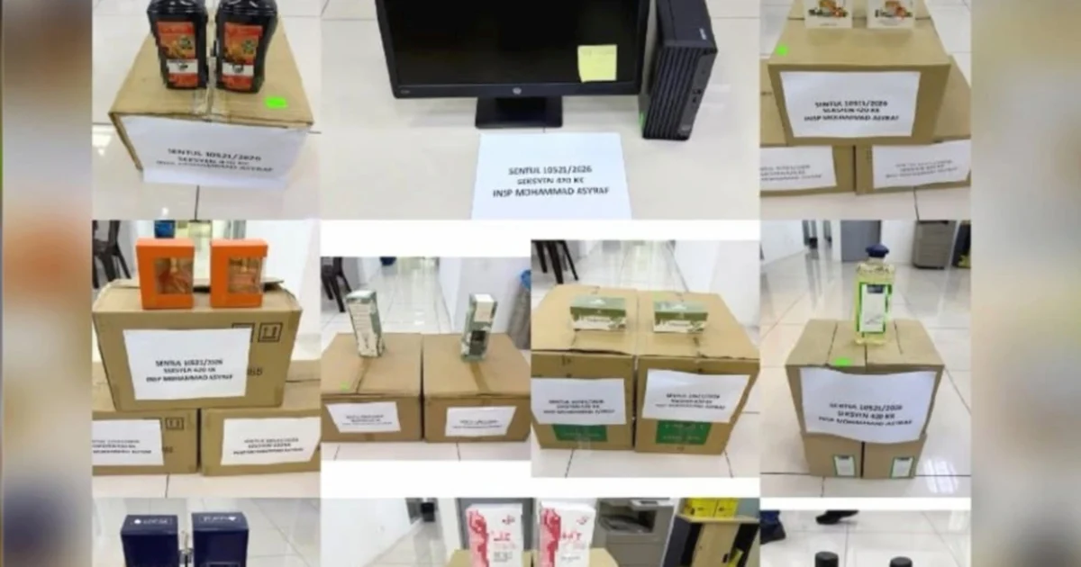 Six arrested in perfume investment scam raid at KL Eco City
