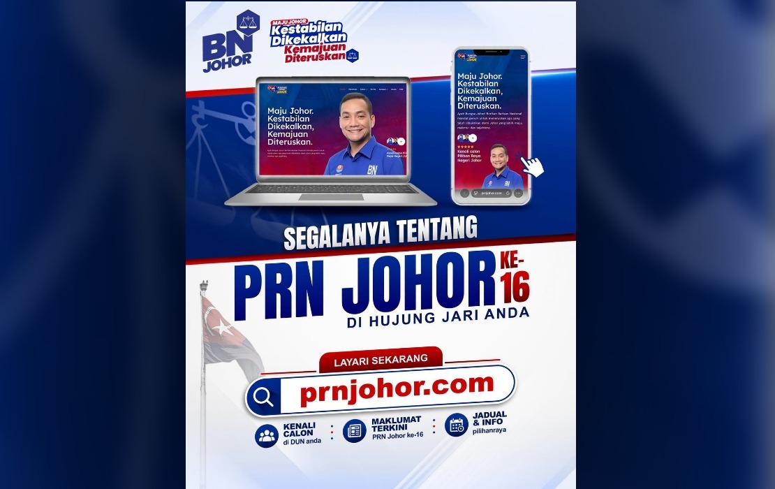 Official Website Offers Authentic Information on BN Candidates for Johor Election