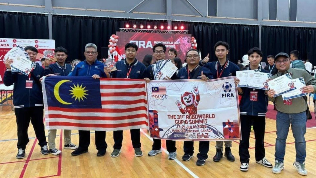 Malaysia's Polytechnic Robotics Team Wins 14 Medals at International Competition in Canada
