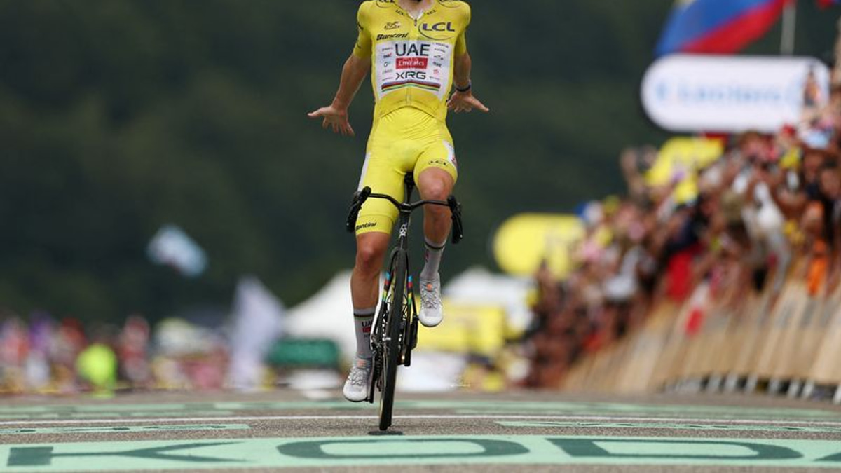 Pogacar Extends Tour Dominance with Solo Mountain Victory on Stage 14