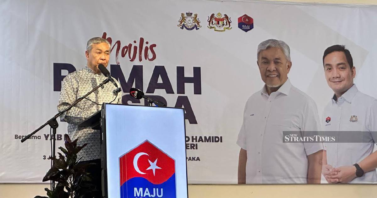 Zahid urges unity coalition allies to avoid rehashing attacks on Umno during Johor campaign