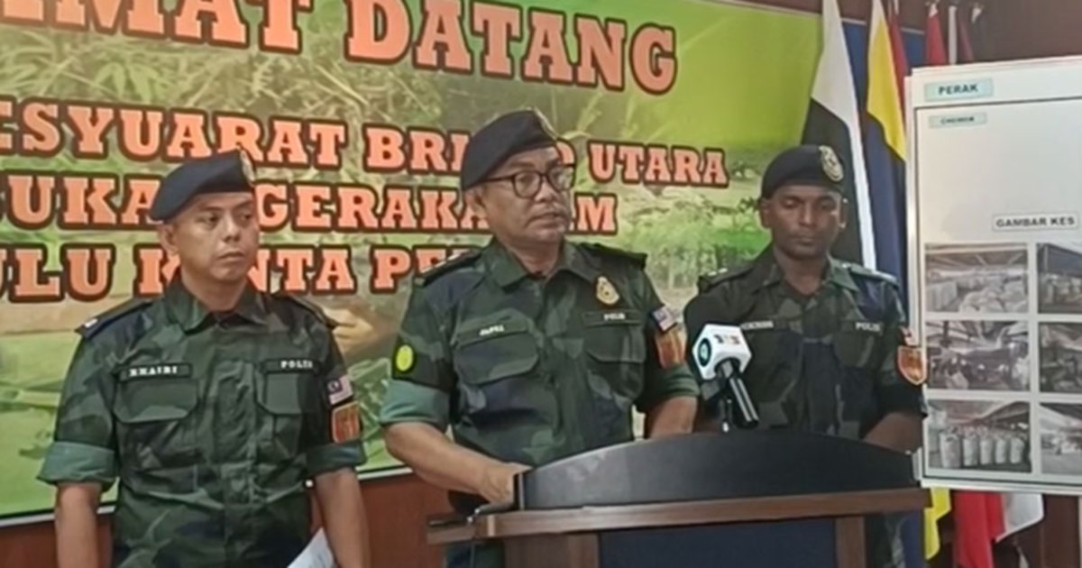 GOF busts major illegal mining ring, arrests 30 across Perak and Kedah