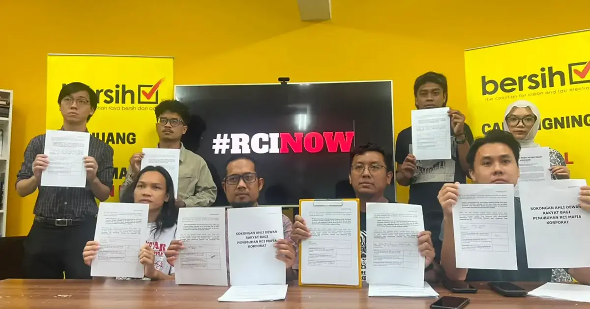 Bersih Says 34 MPs Support Royal Commission Inquiry into 'Corporate Mafia'
