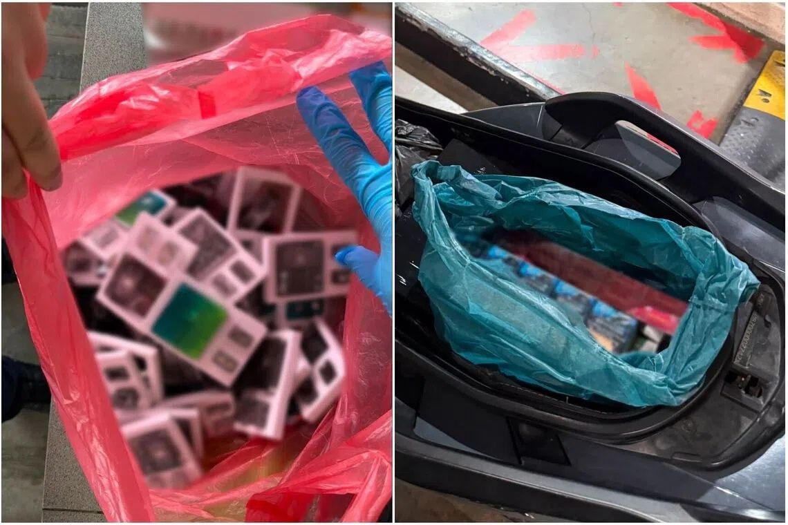 Two Caught Smuggling Cigarettes and Vapes Through Woodlands Checkpoint