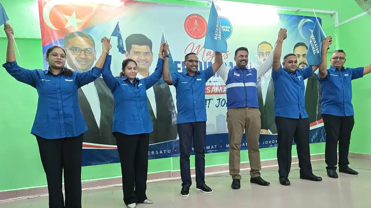Malaysian Indian Progressive Party contests first election with five Johor seats under Perikatan Nasional
