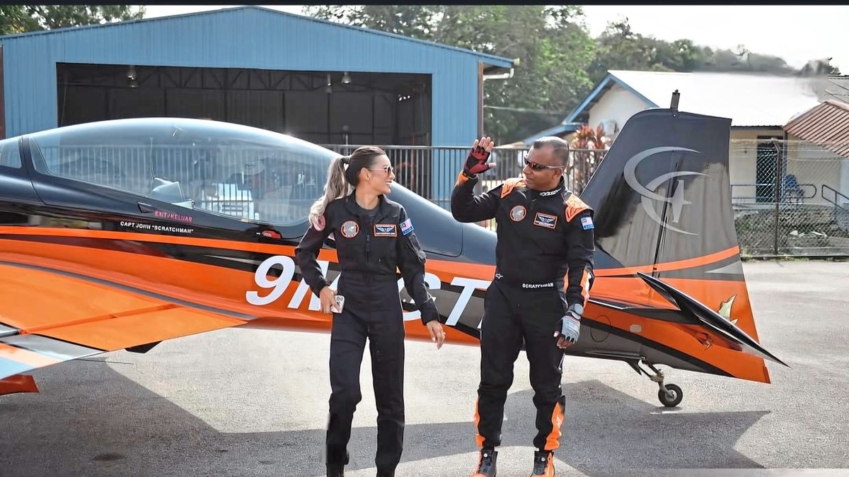Following in Father's Flight Path: How a Malaysian Pilot Inspired Her Daughter to Take to the Skies