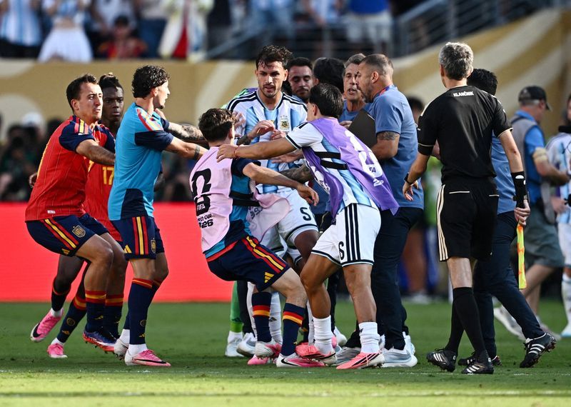 FIFA Opens Investigation into Spain-Argentina World Cup Final Brawl