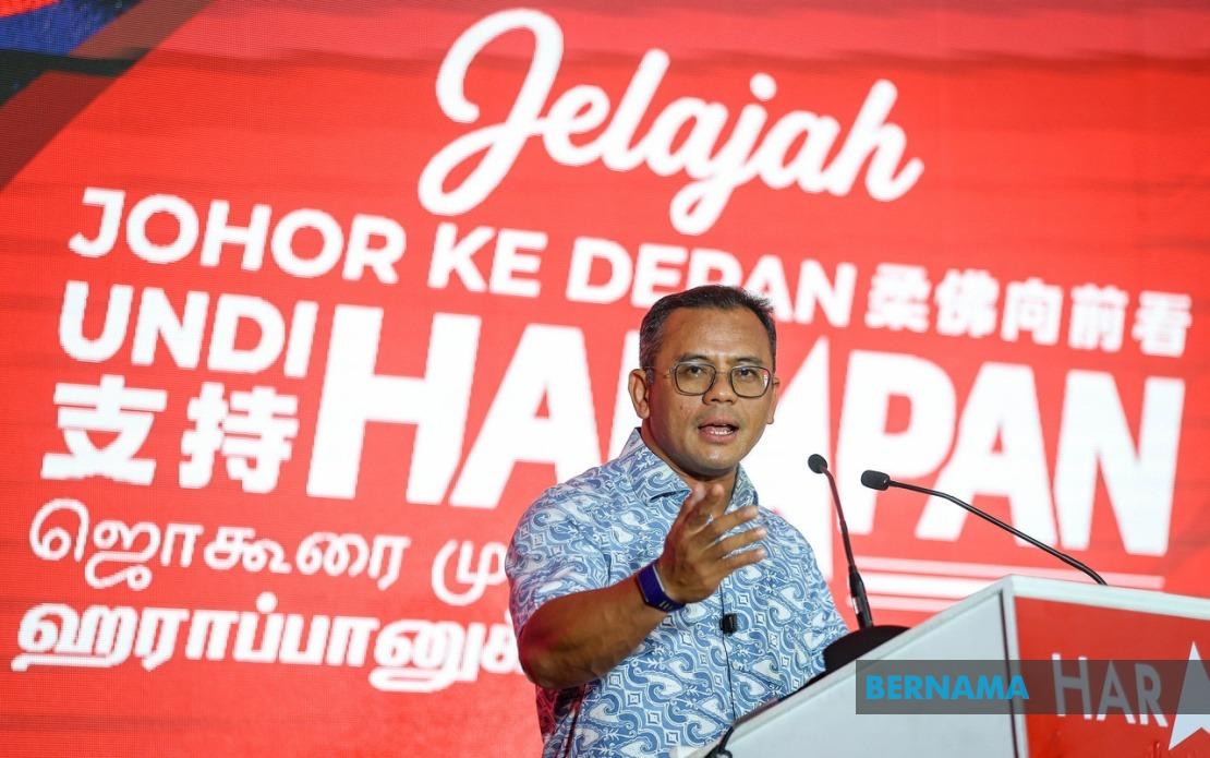 Pakatan Harapan Eyes Johor Governorship on Platform of Inclusive Growth and Job Creation