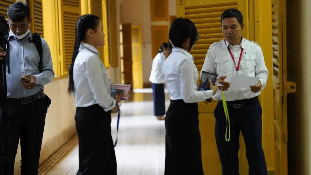 Cambodia's Grade 12 exams begin amid ongoing Thai border occupation affecting 25 schools