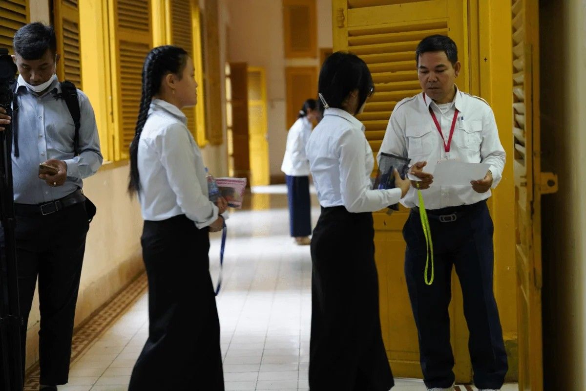 Cambodia's Grade 12 exams begin amid ongoing Thai border occupation affecting 25 schools