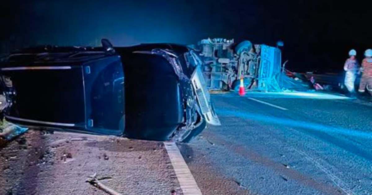 Three DPM's media staff injured in three-vehicle pile-up on East Coast Expressway