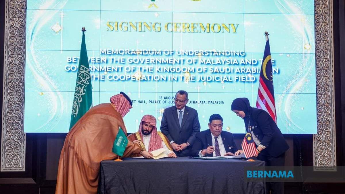 Malaysia and Saudi Arabia Strengthen Judicial Ties with Landmark Cooperation Agreement
