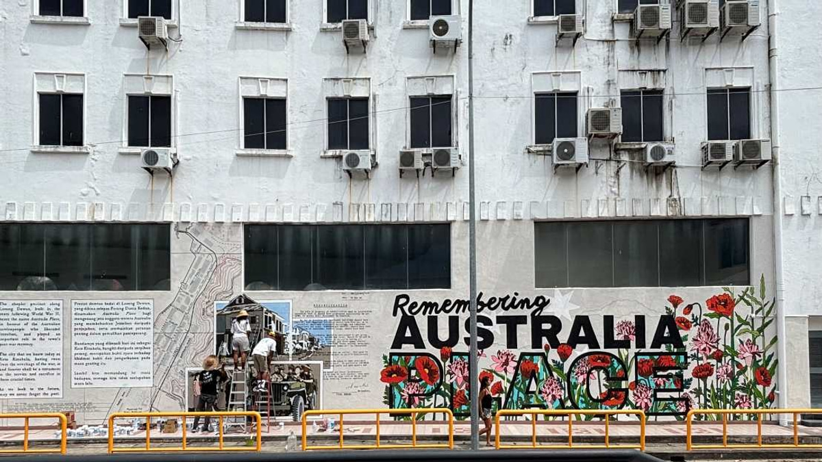 New Mural in Kota Kinabalu Honors Sabah-Australia Ties Spanning Decades