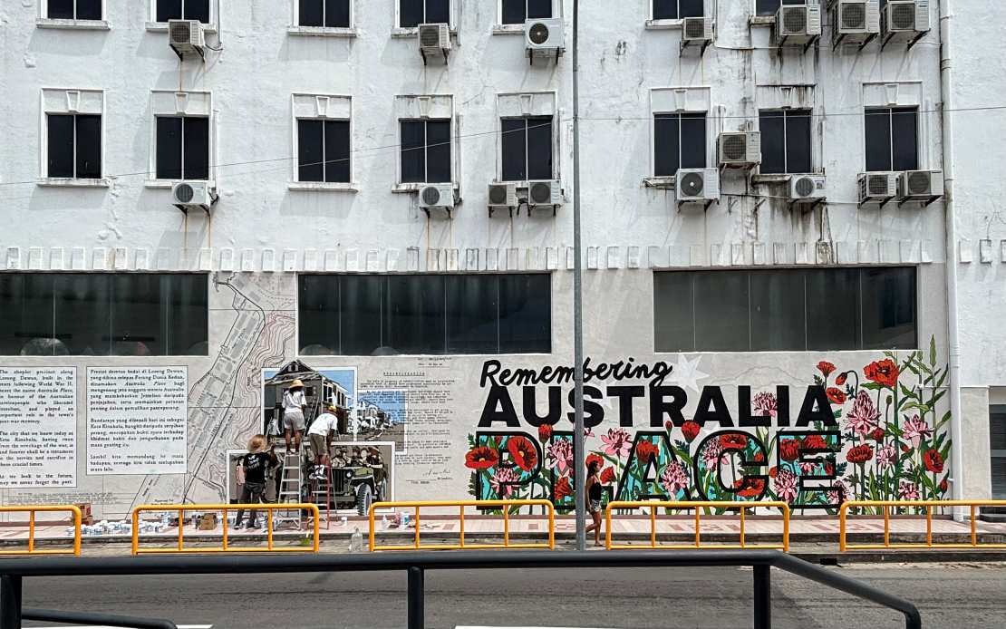 New Mural in Kota Kinabalu Honors Sabah-Australia Ties Spanning Decades