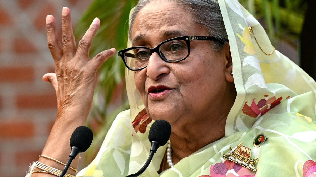 India Distances Itself from Hasina's Virtual Address as Bangladesh Tightens Media Controls